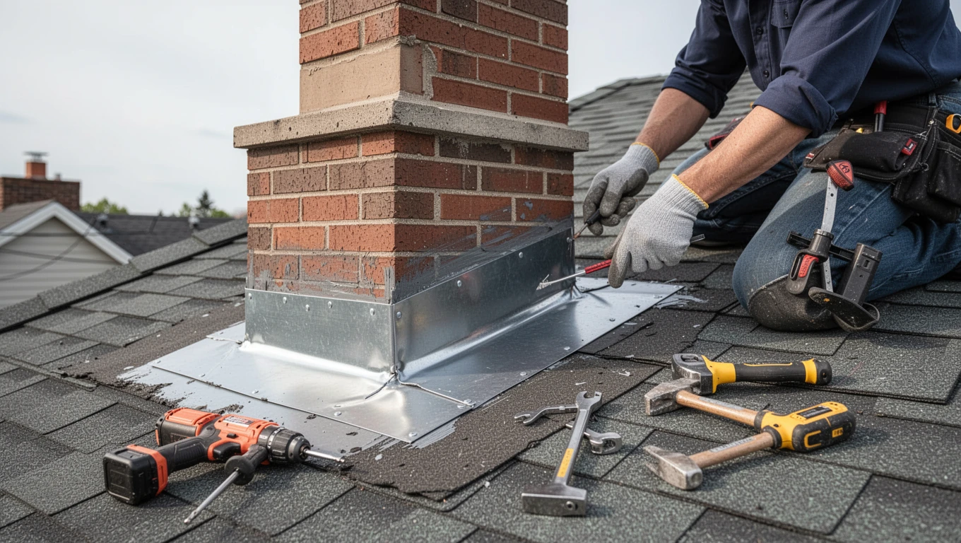 Chimney Flashing Repair