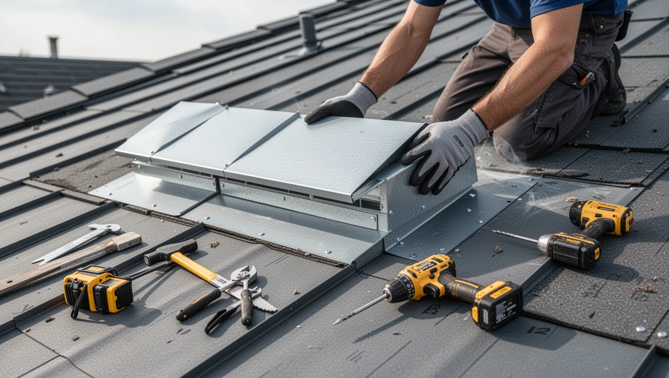 Ridge Vent Installation