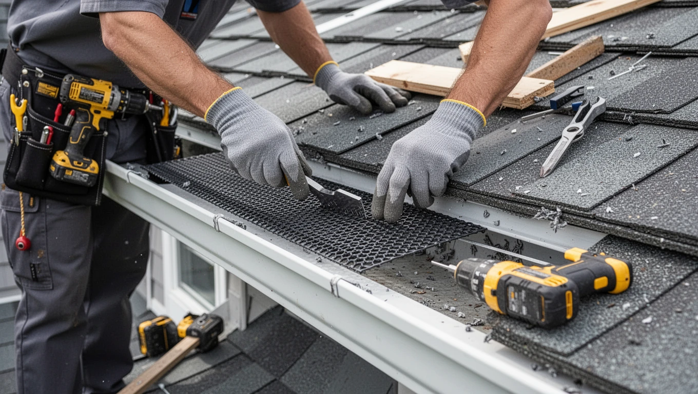 Gutter Guard Installation